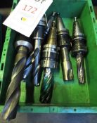 Six-taper shank milling adaptors / chucks (located at The Sidings, Station Approach Road,