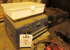 Two assorted tool boxes (located at Unit 10, Butlands Industrial Estate, Ipplepen, Newton Abbot,