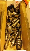 Assorted end mills and other engineer's tooling (located at Unit 10, Butlands Industrial Estate,