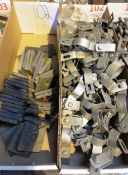 Two boxes of support bracket and square plates (located at Unit 10, Butlands Industrial Estate,