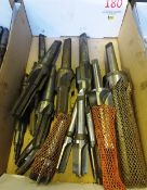 Assorted taper shank straight flute drills (located at The Sidings, Station Approach Road,