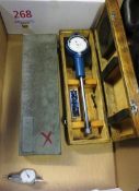 Two assorted dial type bore gauges (located at The Sidings, Station Approach Road, Heathfield,