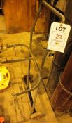 Twin bottle gas trolley (located at Unit 10, Butlands Industrial Estate, Ipplepen, Newton Abbot,