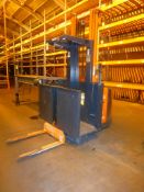 Boss type WK10 IL-13140 MK IV A-1 electric high level order 
picker, 1000Kg capacity, Serial no.