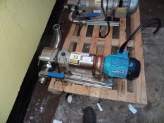 Fristan type FL755 pump unit, Serial No. 68540040 (Lift out charge applied to this lot £10 (+ VAT))