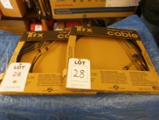 4 Teleflex engine control cables, CC201517 in two boxes