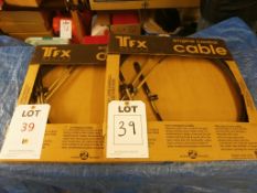 4 Teleflex engine control cables, CC17917 in two boxes