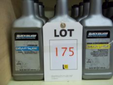 10 Quick Silver premium gear lube (32 fl.oz. bottles) and 5 Quick Silver high performance gear