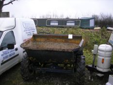 2 wheel drive site dumper truck with Petter engine drive not registered for road use