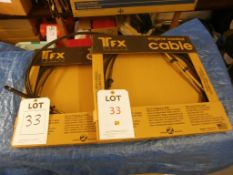 5 Teleflex electric control cables, CC20515 in two boxes