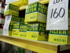 20 Mann oil and fuel filters