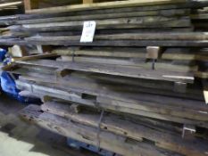 Various planks, boards and beams for machining