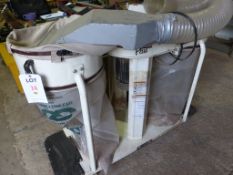 Axminster Plus 810389 twin bag dust extraction unit.  S/No. 07100041 3 phase.  DOM 2007