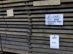 Approx 89 planks English oak 2400mm lengths