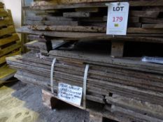 Approx 82 French oak planks, average length 1500mm