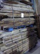 Various planks, boards and beams for machining