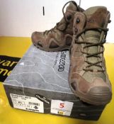 Lowa GTX Mid TF boot, coyote, size 6.5. Location: Unit 8, Cockles Farm, Middle Pill, Saltash,