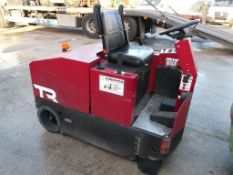 Factory Cat TR battery, Ride-On Factory Sweeper, hours 84, serial number 67127. Location: Andover,
