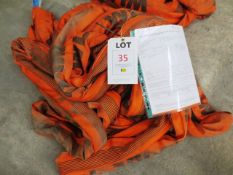 polyester round sling 10,000kg lifting sling, 10m EWL (previously certificated - purchaser will be