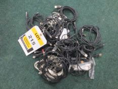 26 Various USB Leads