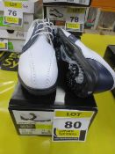 Pair of Footjoy Women's Softjoys Golf Shoes, size UK 5½