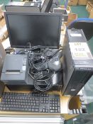 Dell EPOS system comprising Dell OptiPlex 360 PC, Windows Vista Business licence, Epson TM-T88IV