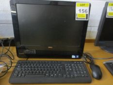 Dell Vostro 320 all in one personal computer, 19 in widescreen monitor, 2GB DDR, 320 GB hard