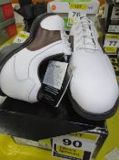 Pair of Footjoy Greenjoys men's Golf Shoes, size UK 8½