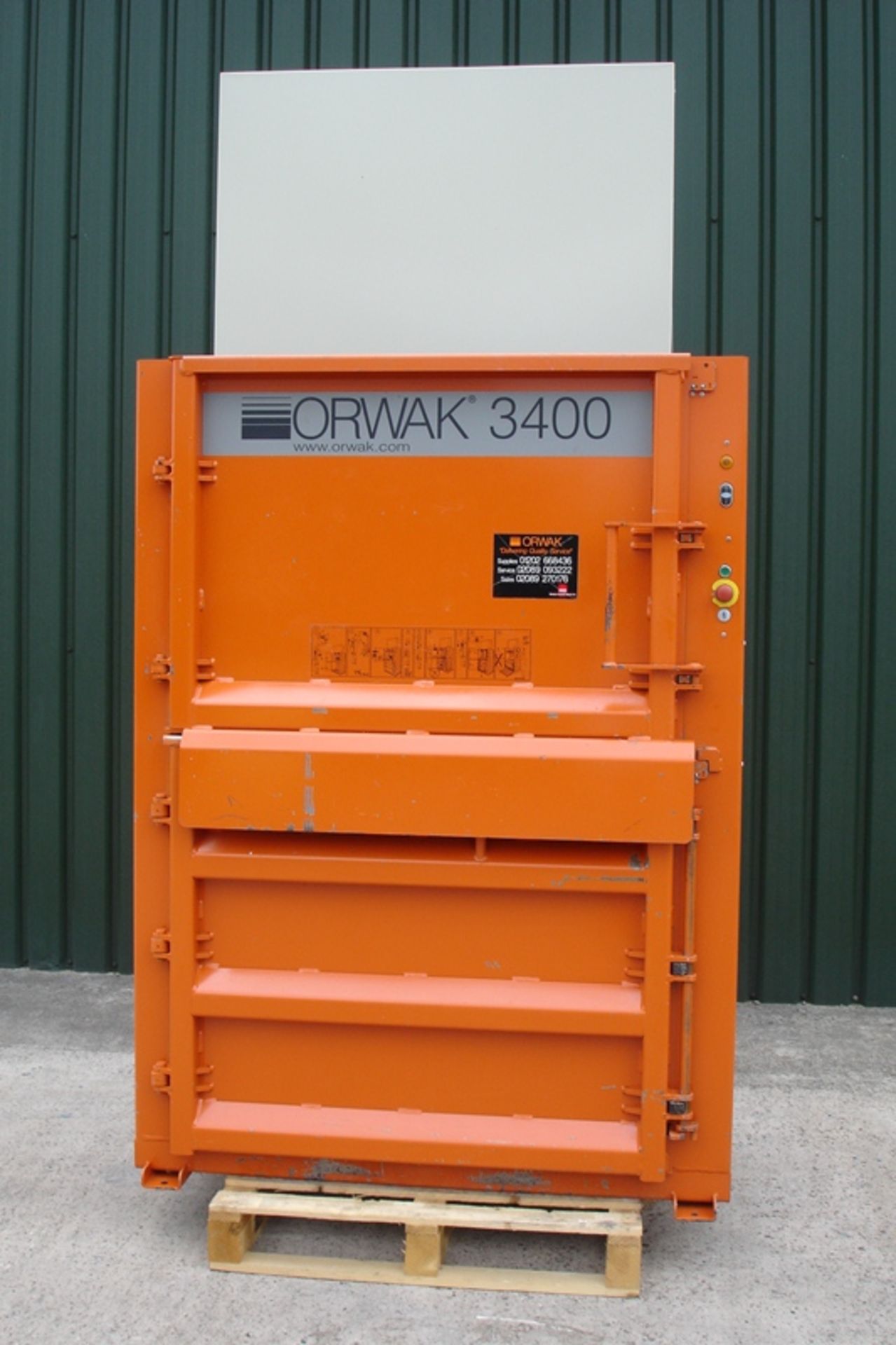 Orwak 3400 Baler