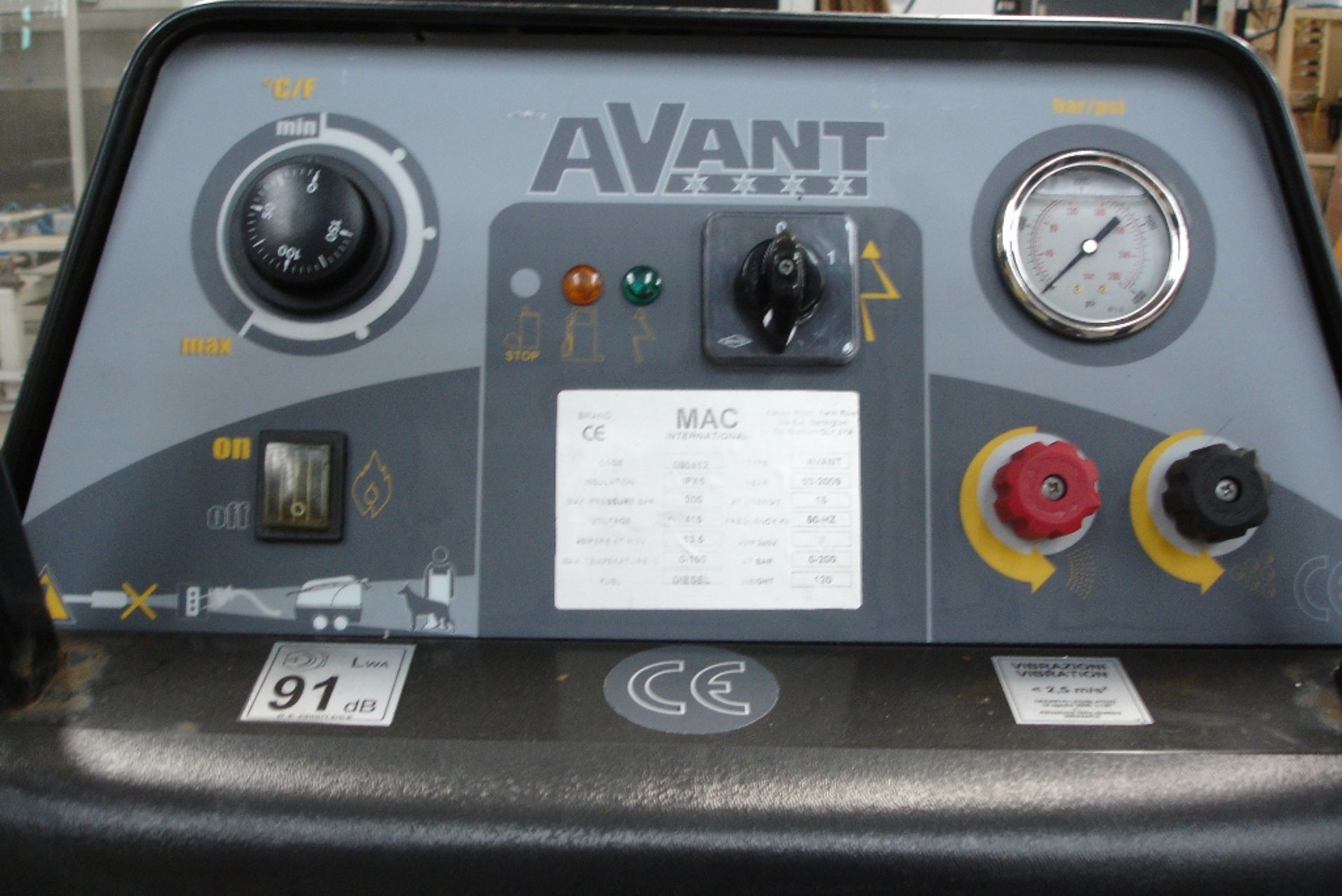 Mac Avant Hot/Cold water pressure washer - Image 3 of 5