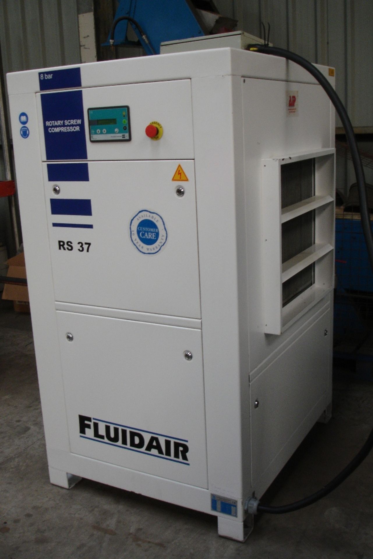 Fluidair Compressor & Tank - Image 3 of 4