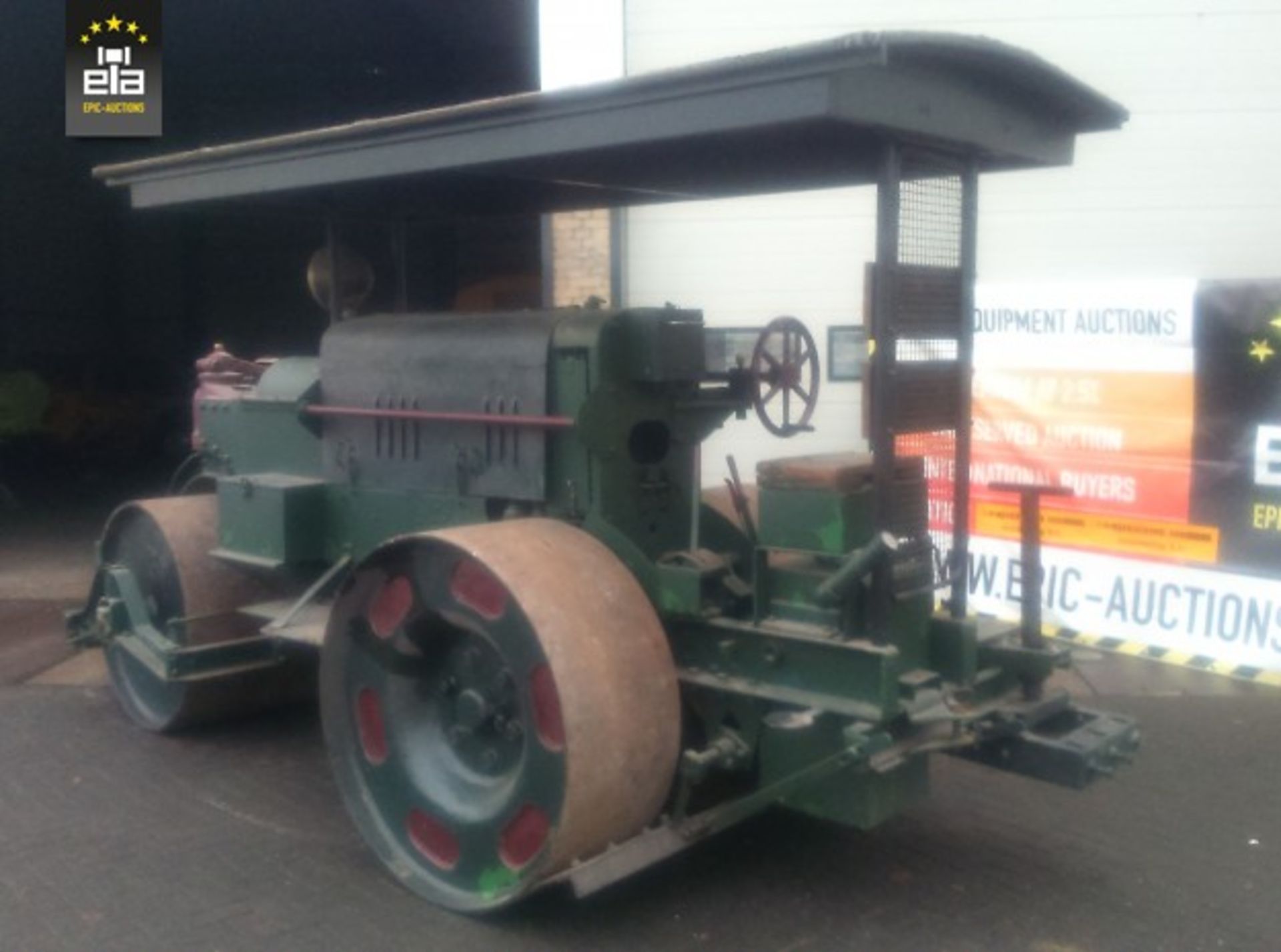 1943 Aveling Barford  3 rollenwals 20140890 - Image 11 of 17