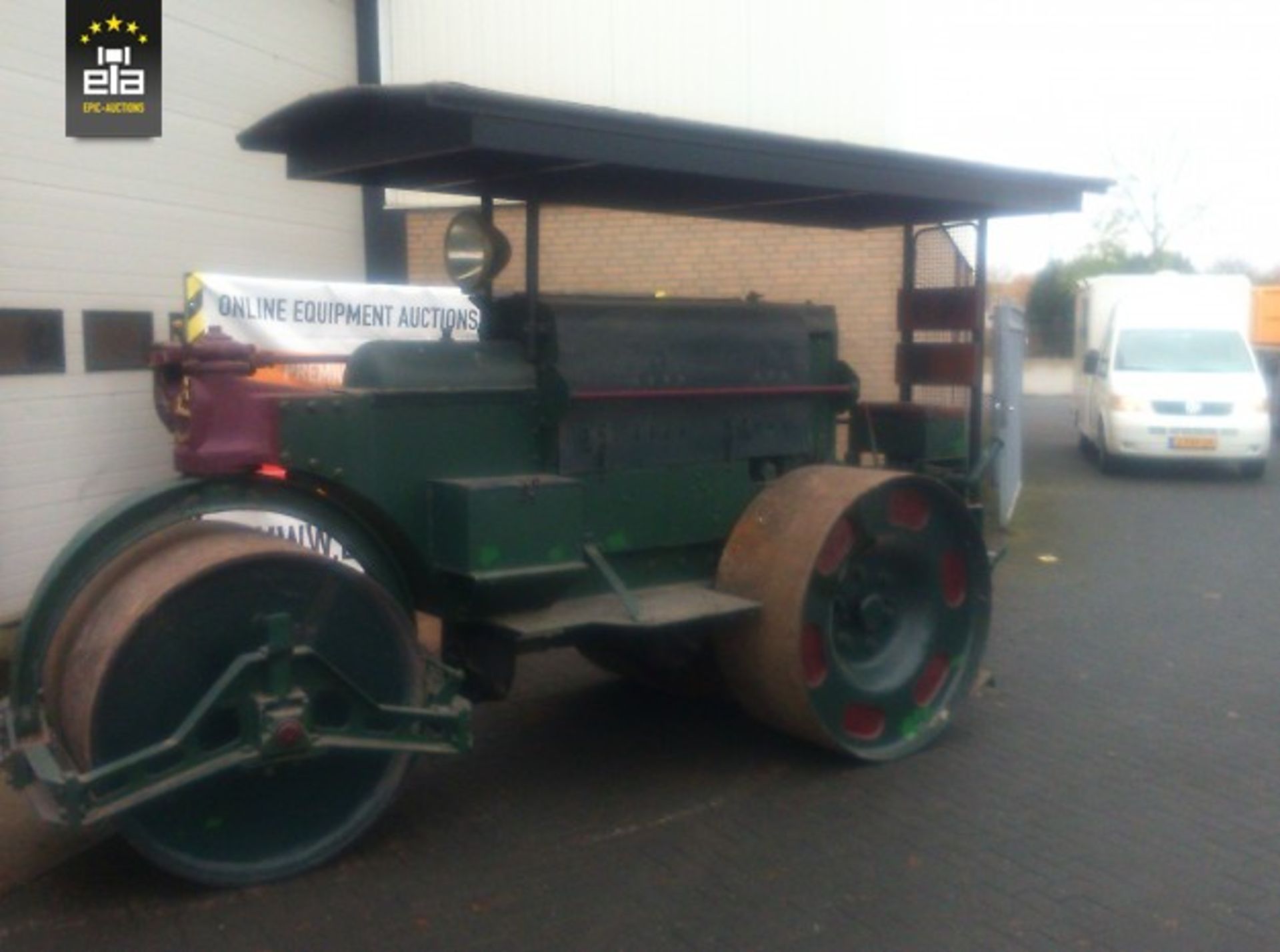 1943 Aveling Barford  3 rollenwals 20140890 - Image 2 of 17