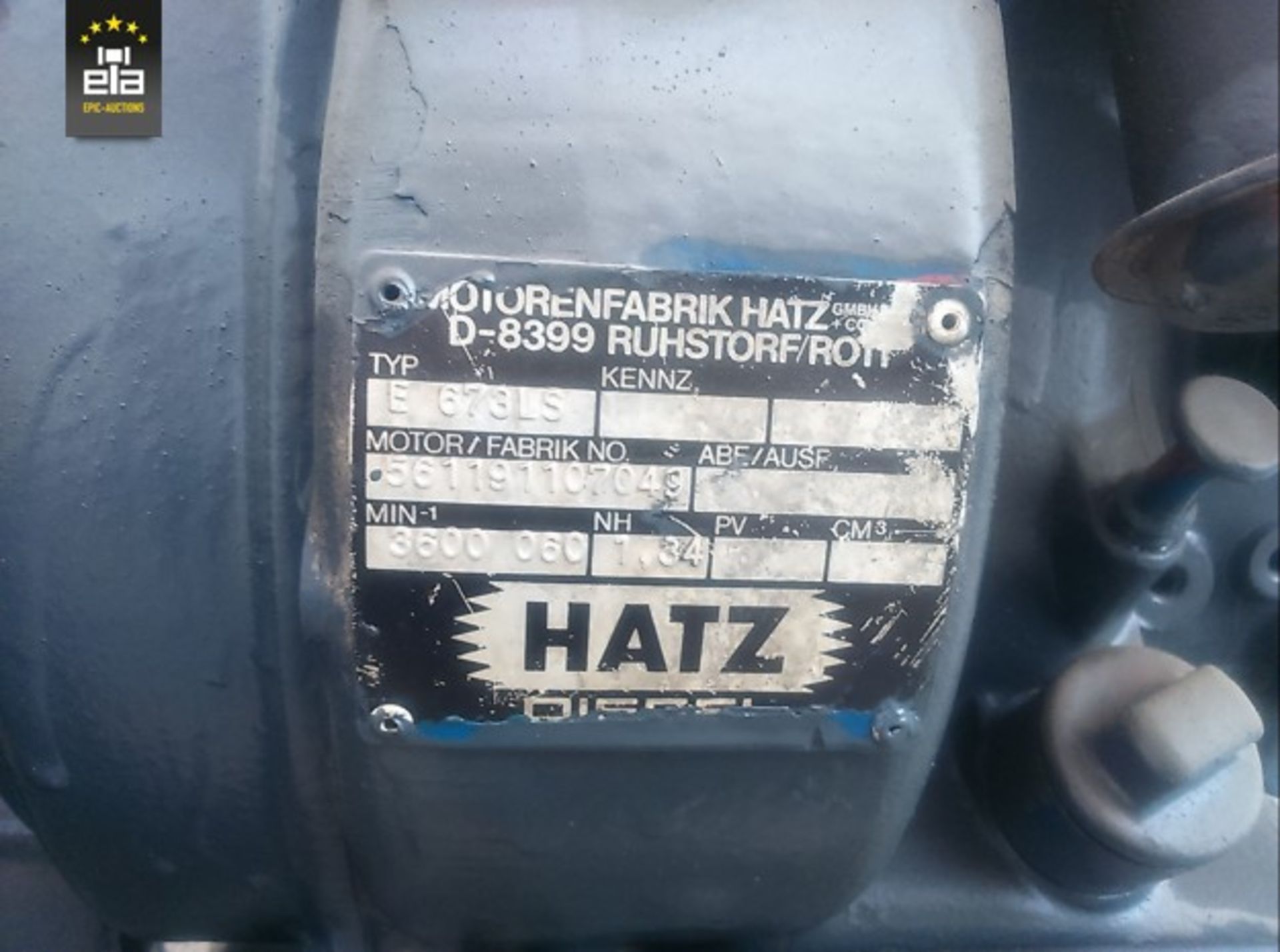 Wavo waterpomp met Hatz motor 20140648 - Image 6 of 9