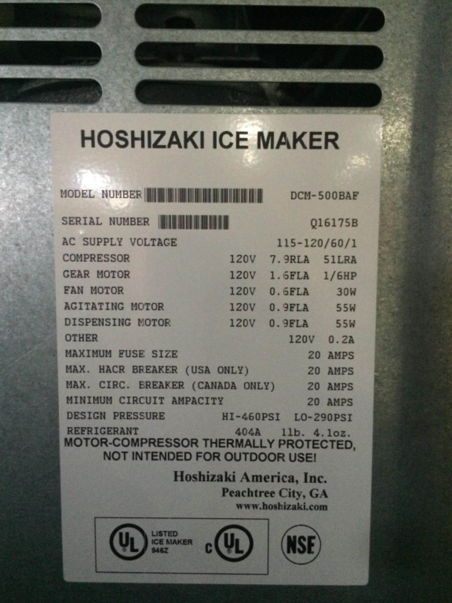 Hoshizaki Ice/Water dispenser - Image 4 of 4