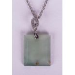 JADEITE PENDANT NECKLACE