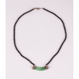 CHINESE JADEITE PENDANT NECKLACE