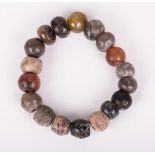 CHINESE OLD BEADS BRACELET