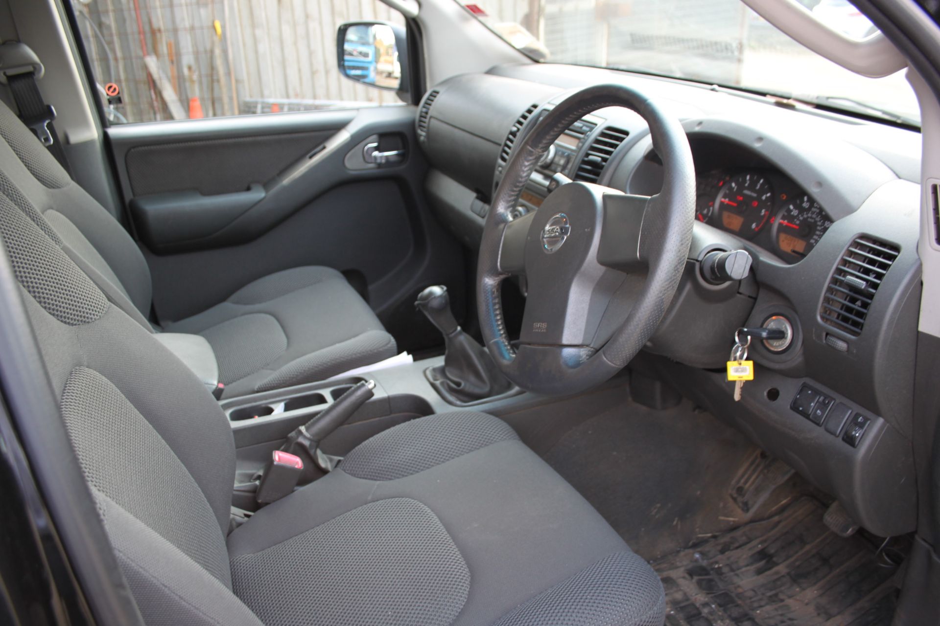 NISSAN NAVARA SPORT 4WD PICK-UP C/W TOW BAR, CANOPY, 162,000 MILES REGISTRATION AT57 MEV - Image 3 of 3