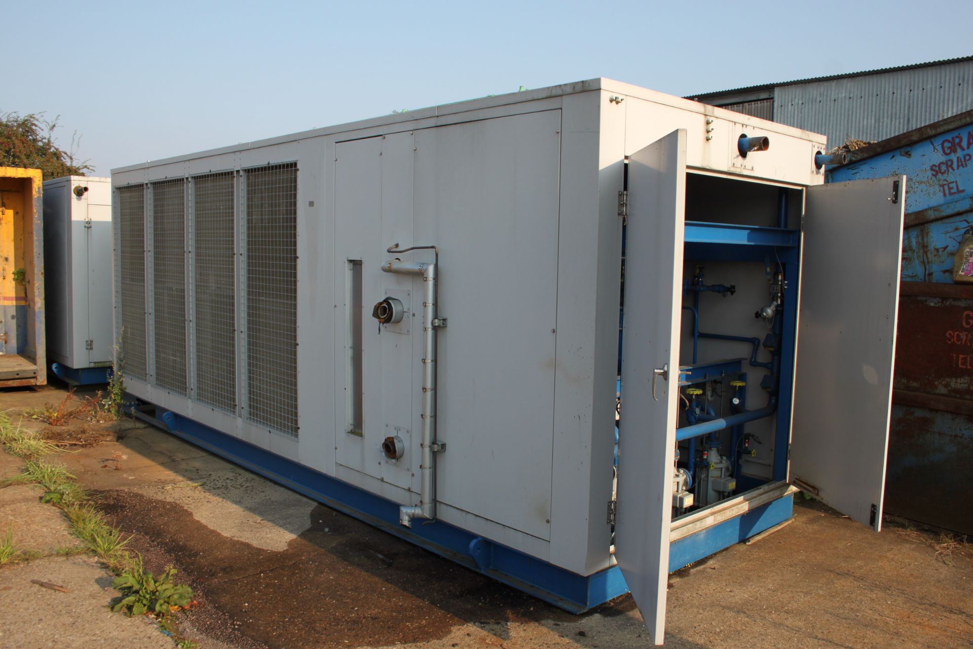 STAR REFRIGERATION CONTAINERISED 3PHS REFRIGERATION UNIT C/W TWIN COMPRESSORS, 4 INDEPENDENT