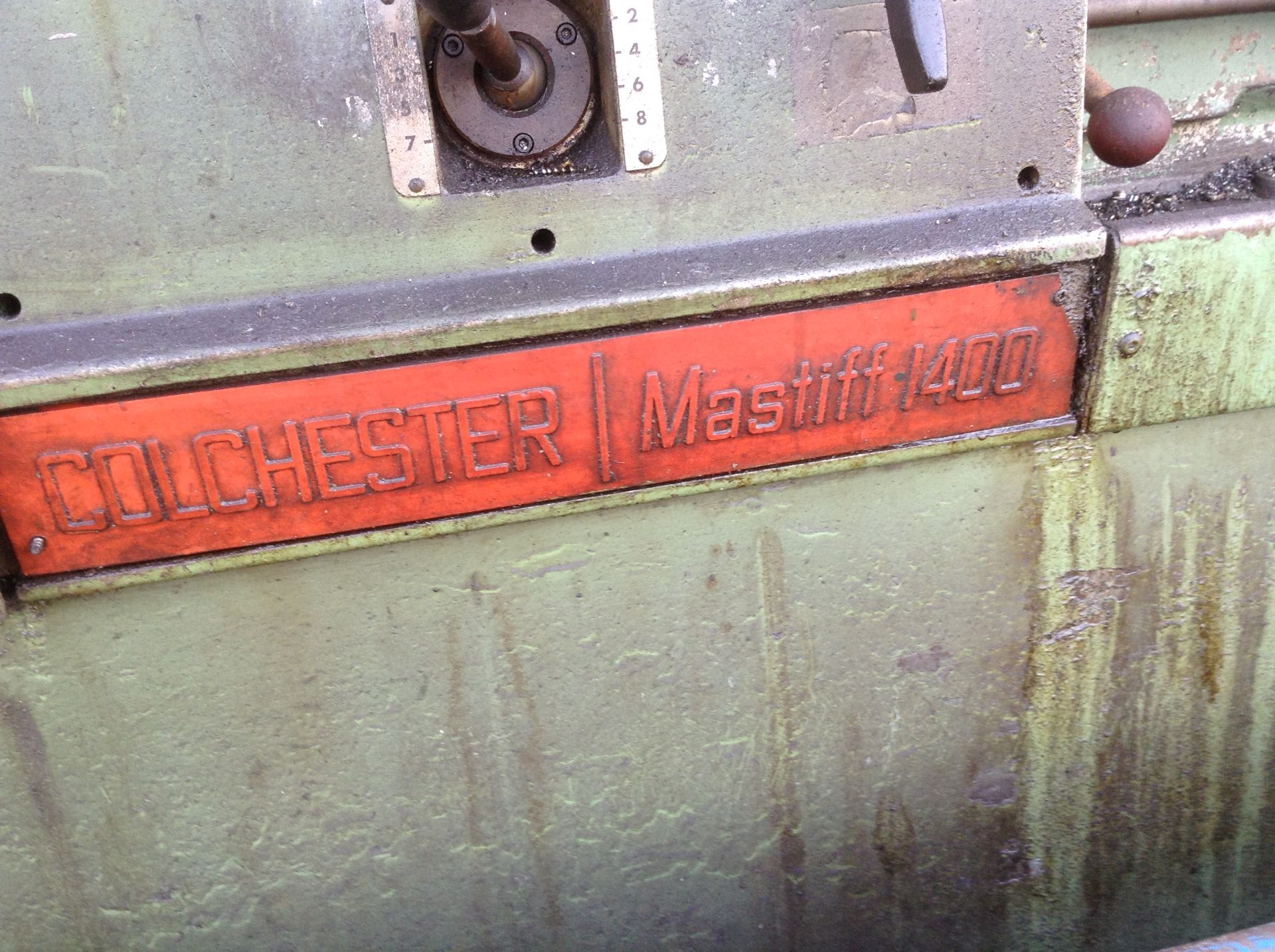 COLCHESTER MASCOT 1400 LATHE - Image 3 of 8