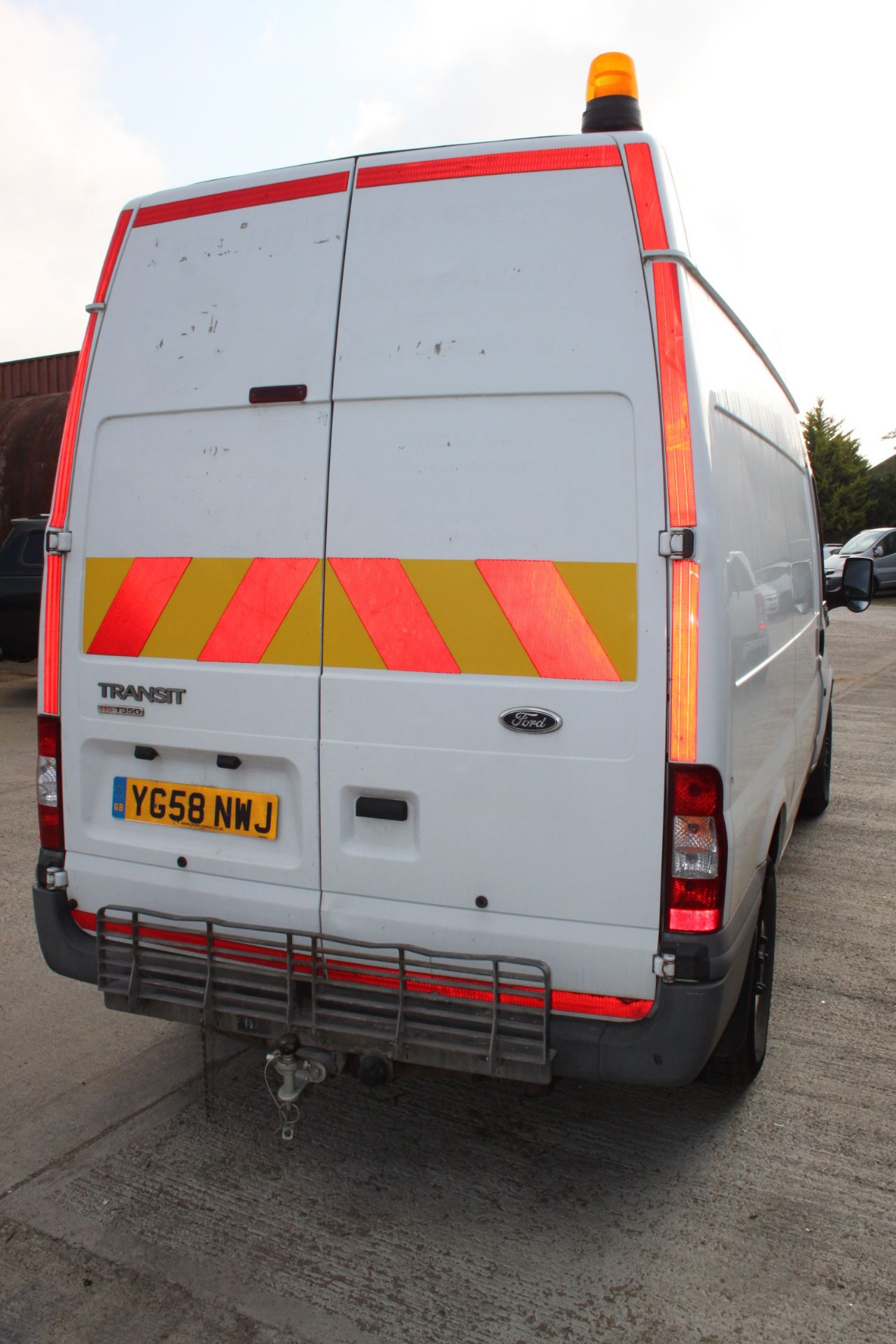 FORD TRANSIT 115 T350 HI TOP MWB VAN, 104,000 MILES REGISTRATION YG58 NWJ - Image 3 of 3