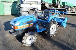 Iseki Landhope 155 4 wheel drive diesel compact tractor
S/N:
Recorded hours: 615
c/w rotovator