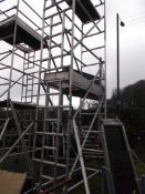 Alto Aluminium Scaffold Tower
Approx: 5 Metres High  0.8 Metres Wide 1.8 Metres long
*Please note: