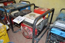 Petrol driven generator