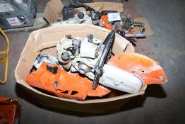 Stihl TS410 petrol driven cut off saw for spares