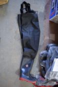 Dunlop chest wader boots & suit size 7