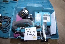 Makita BXP180 18v cordless planer
c/w spare batteries, charger & carry case
A573253