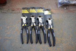 4 pairs of Chunky cutting pliers