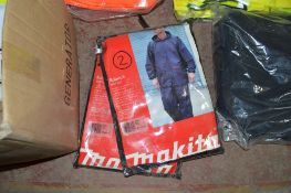 2 - Makita blue rainsuits size XXL
New & unused